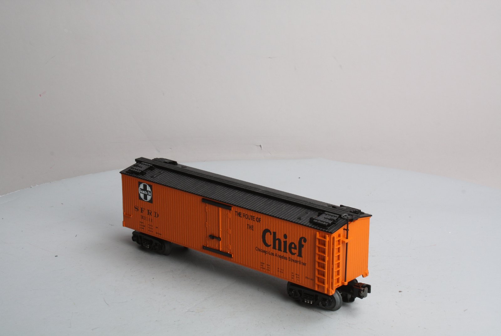MTH 30-8602 O Gauge Santa Fe Die-Cast Reefer Car #33111 NIB