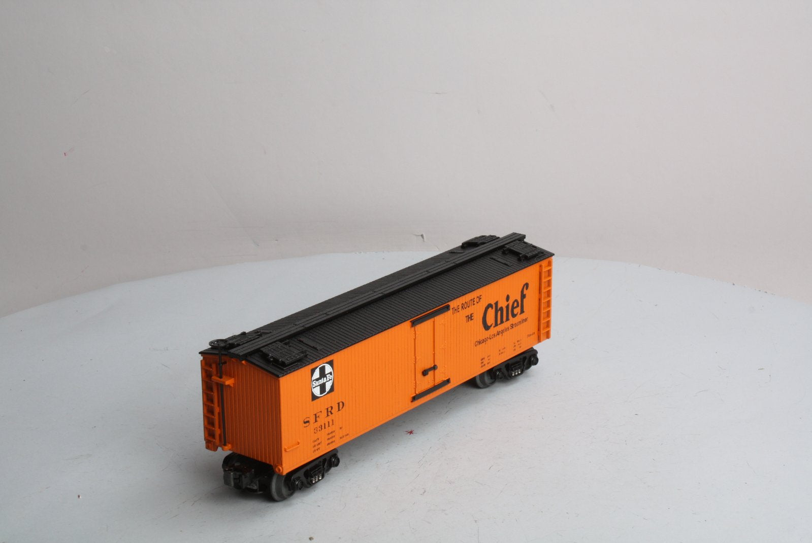 MTH 30-8602 O Gauge Santa Fe Die-Cast Reefer Car #33111 NIB