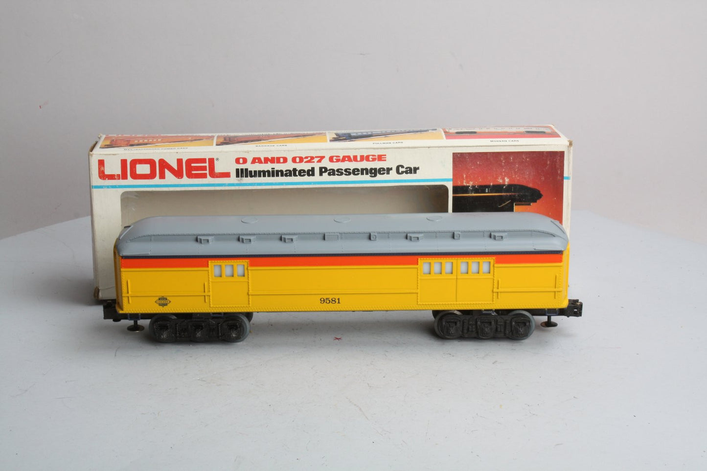 Lionel 6-9581 O Gauge Chessie Steam Special Baggage Car #9581 LN/Box