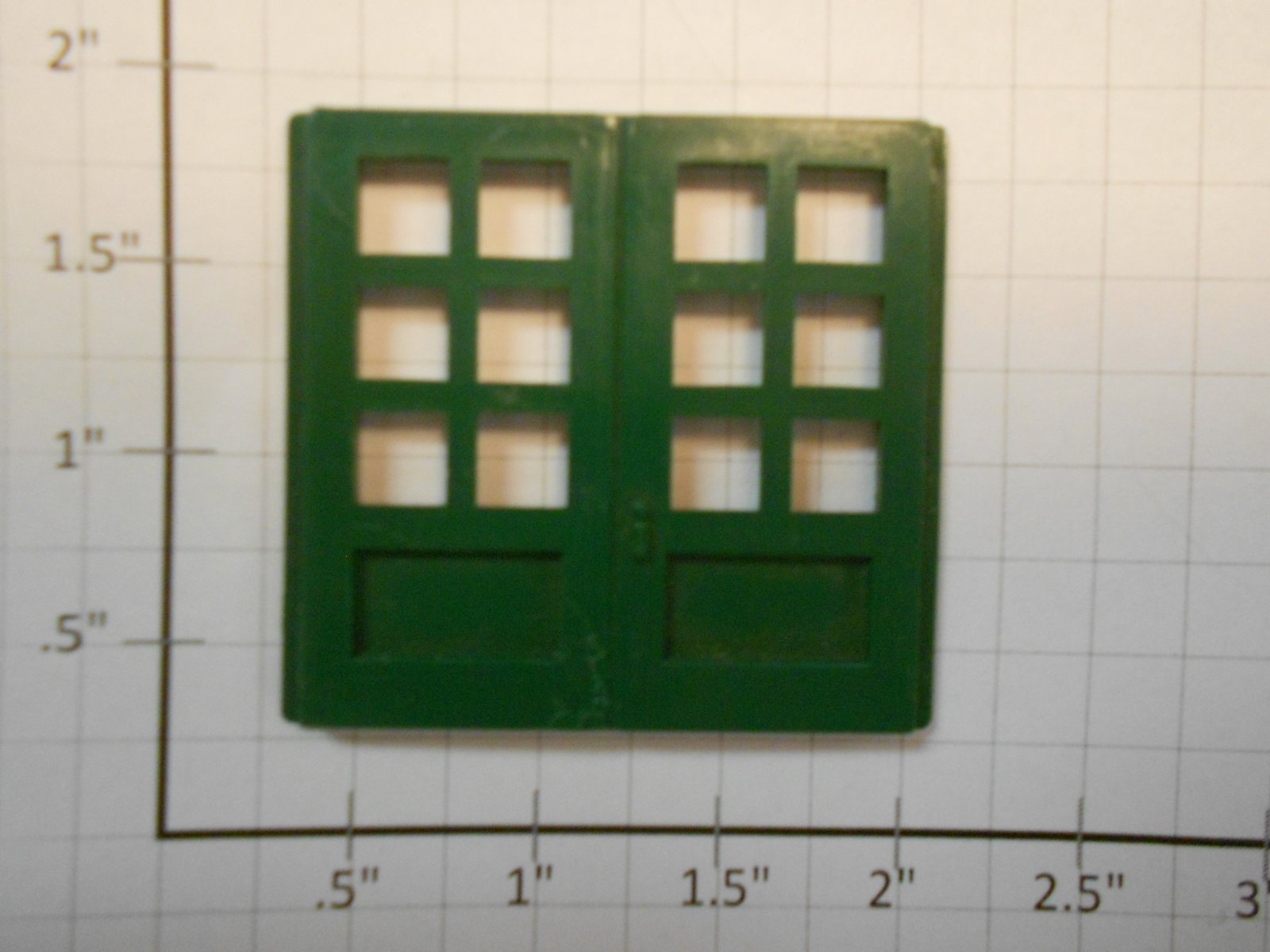 Lionel 100-107 set of 3 Green Doors