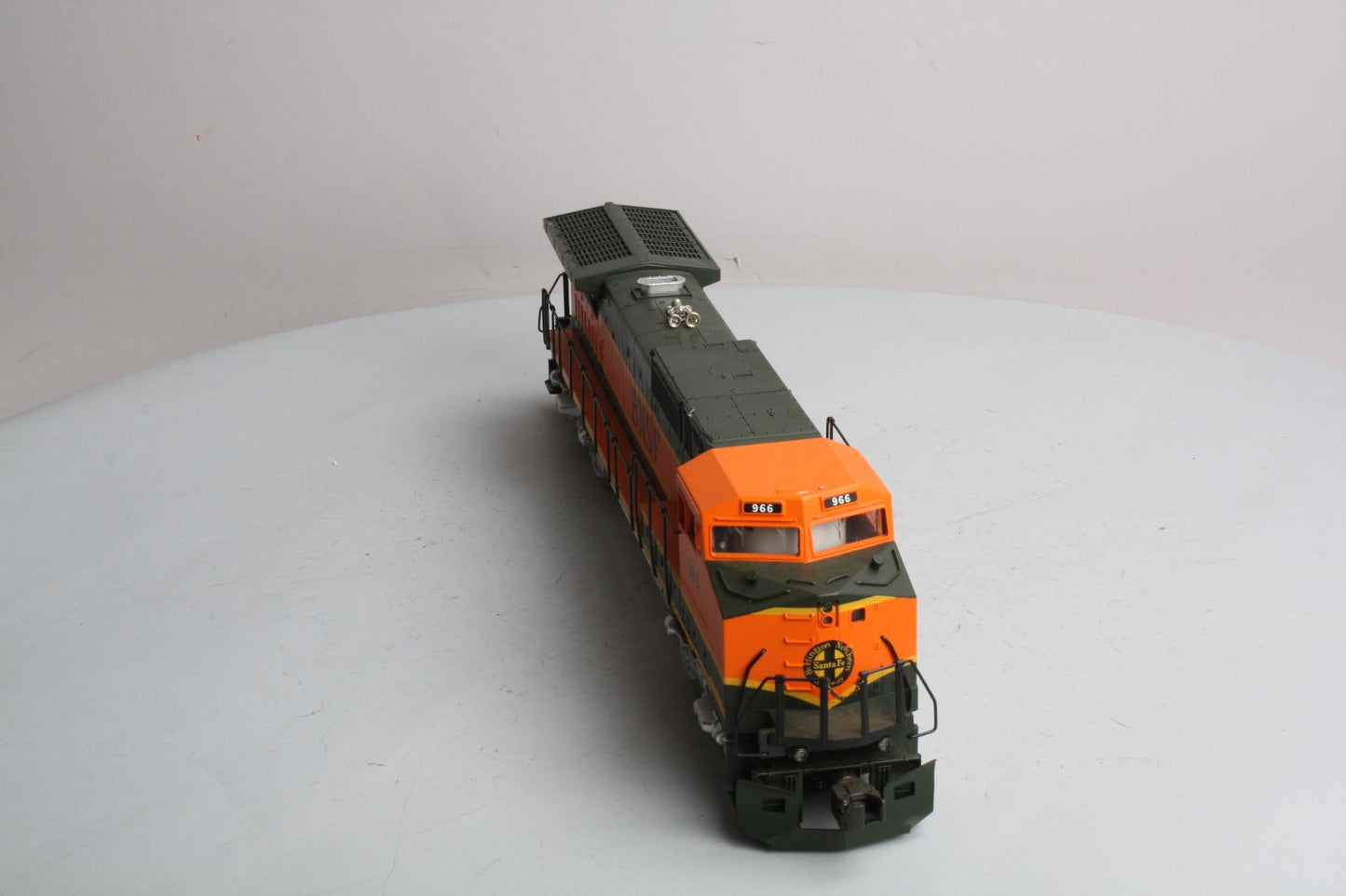 MTH 20-2172-1 O Burlington Northern Santa Fe Dash-9 Diesel Engine w/PS1 #966 EX/Box