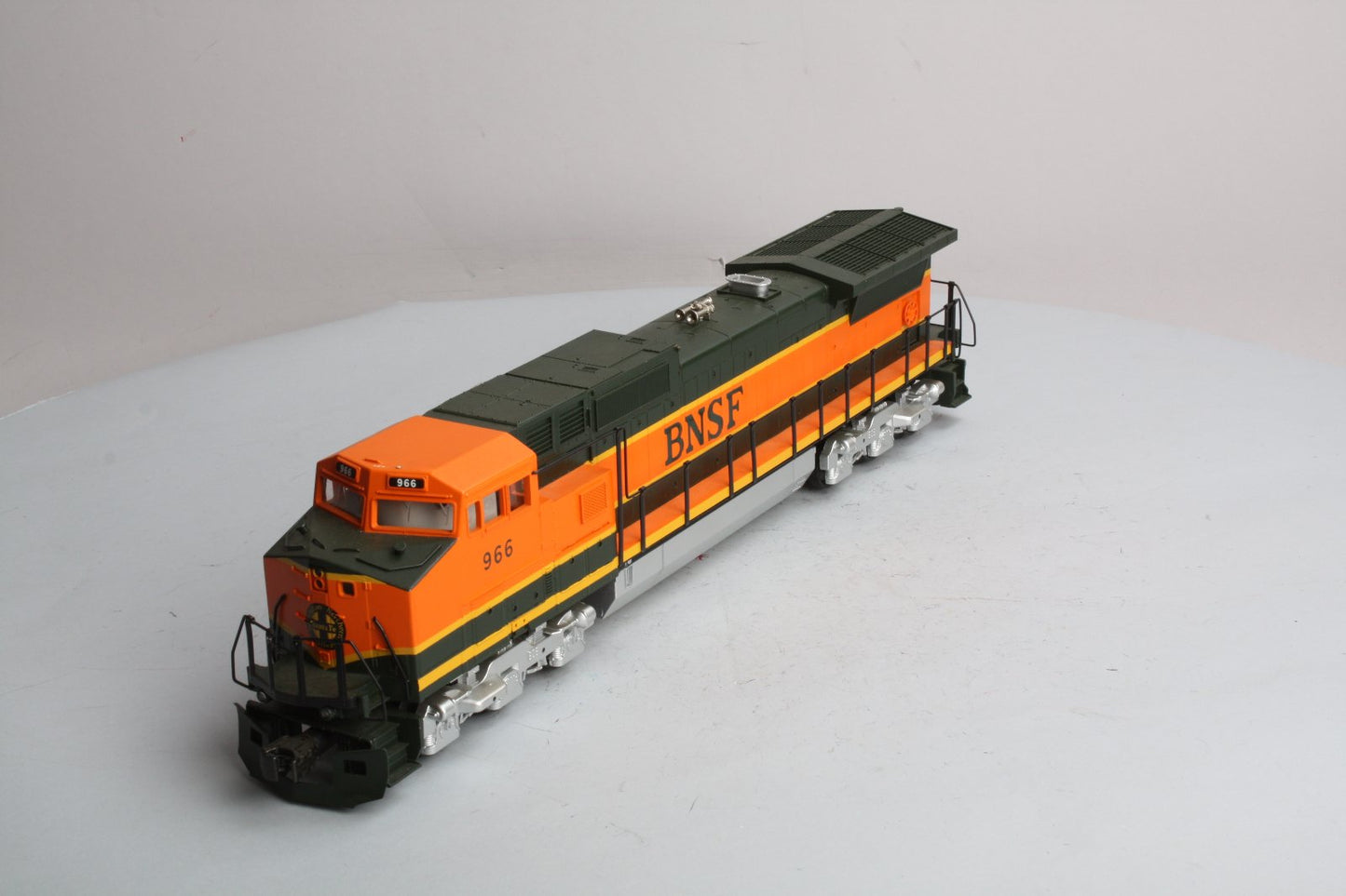 MTH 20-2172-1 O Burlington Northern Santa Fe Dash-9 Diesel Engine w/PS1 #966 EX/Box