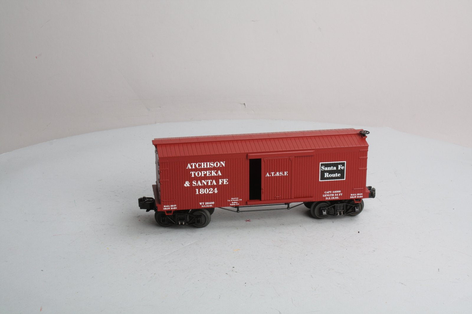 MTH 30-7495 Santa Fe 19th Century Boxcar LN/Box