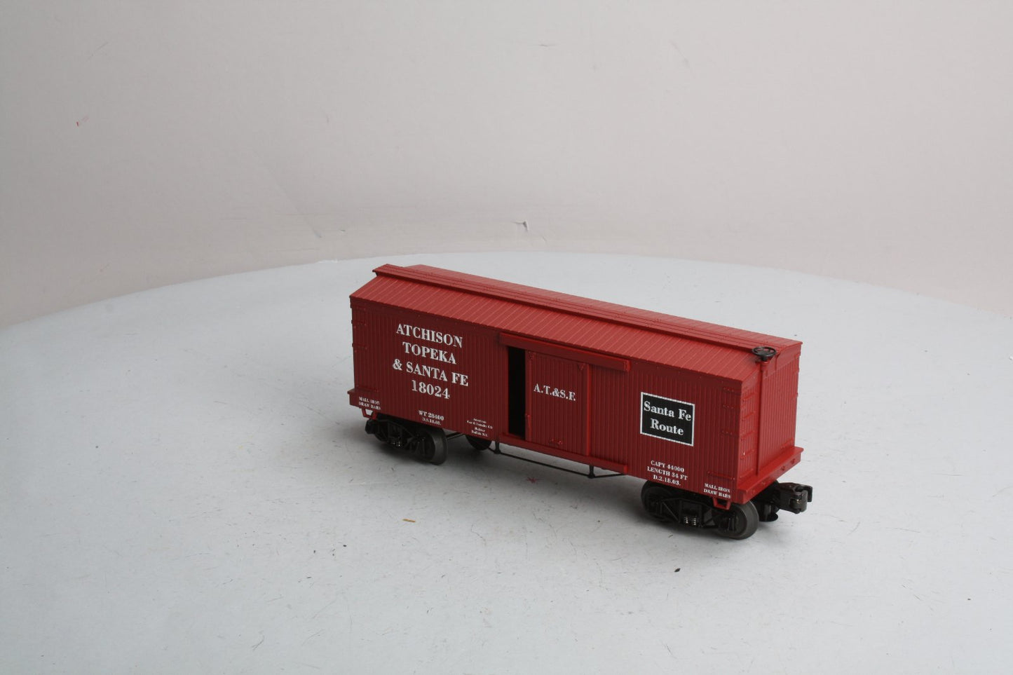 MTH 30-7495 Santa Fe 19th Century Boxcar LN/Box