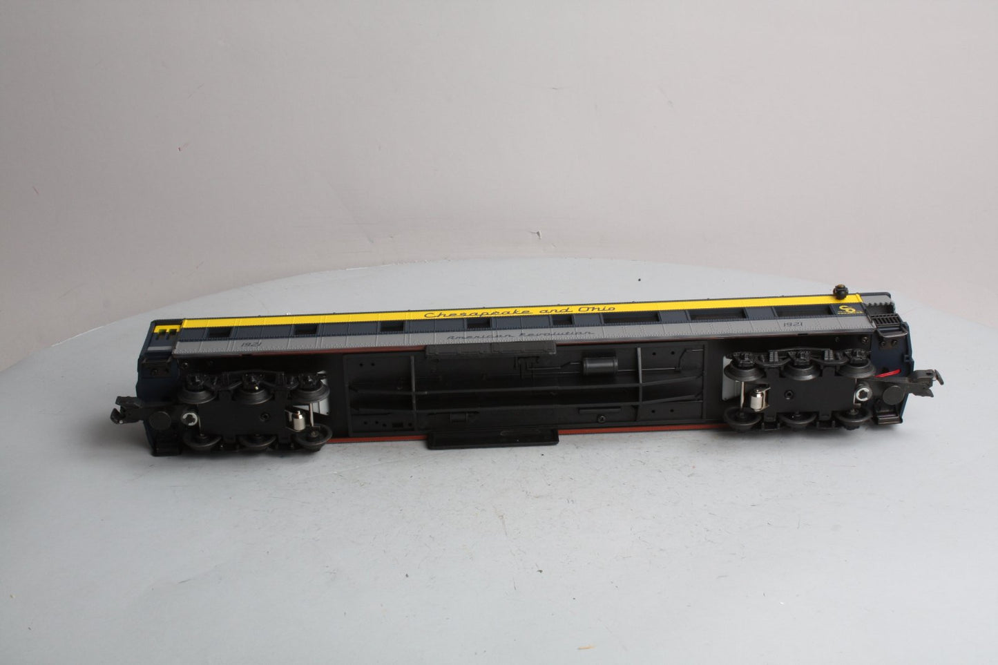 K-Line K4415-1921 O Gauge C&O "American Revolution" 18" Observation Car #1921 VG/Box