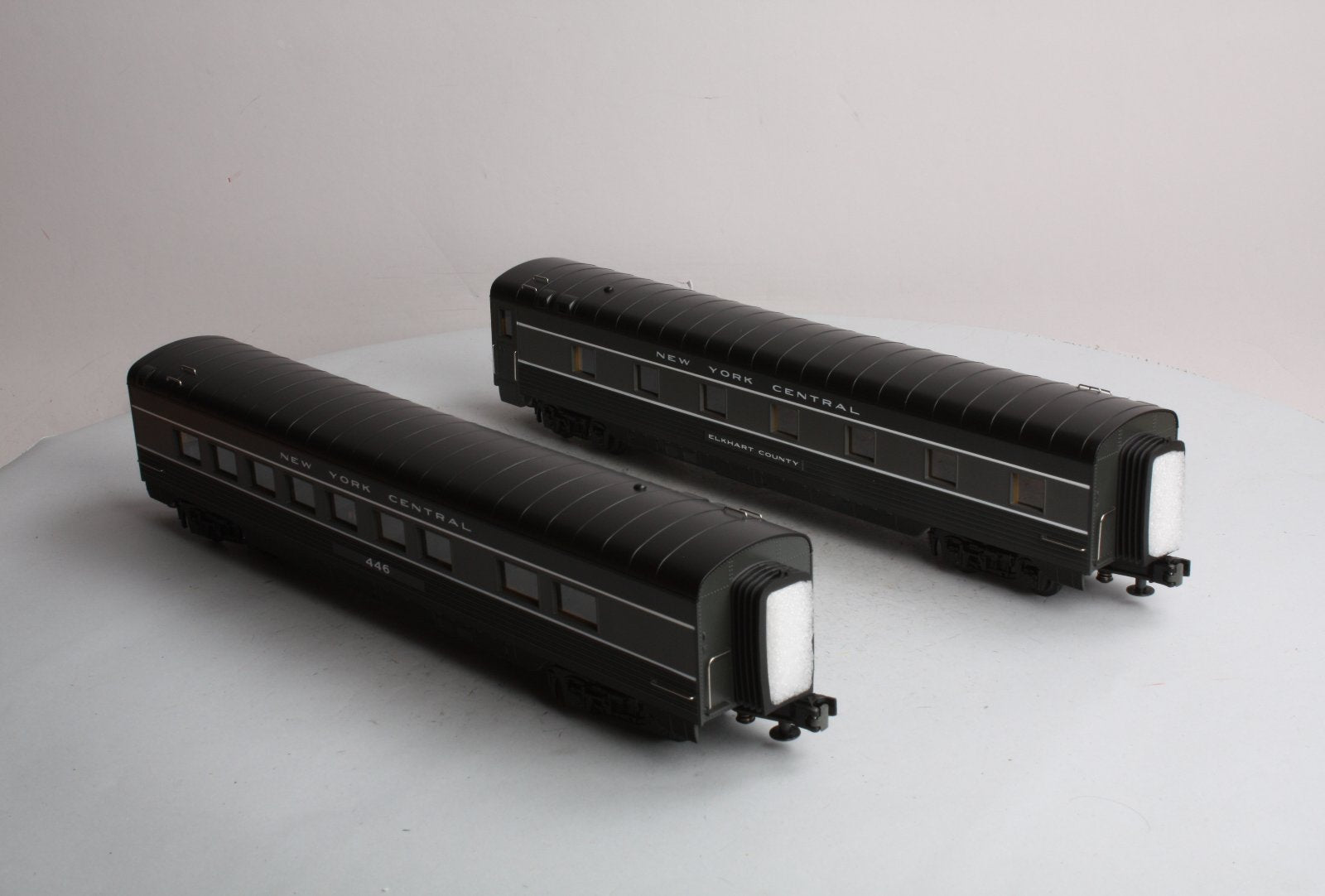 MTH 30-6734 NYC 2-Car 60' Streamlined Sleeper/Diner Elkhart County/#446 LN/Box
