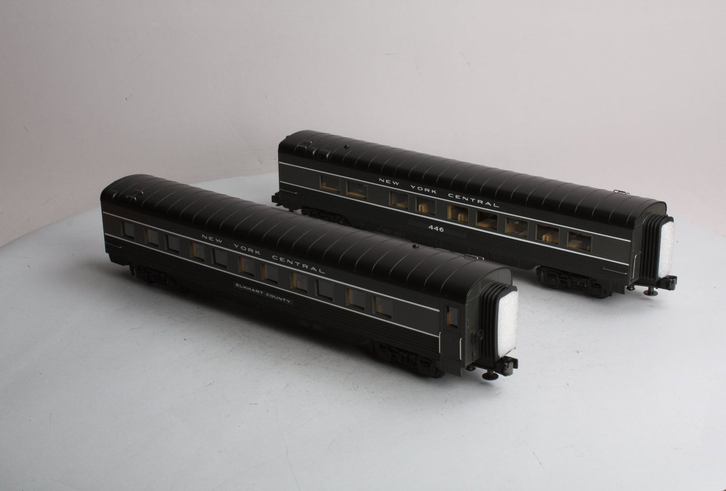 MTH 30-6734 NYC 2-Car 60' Streamlined Sleeper/Diner Elkhart County/#446 LN/Box