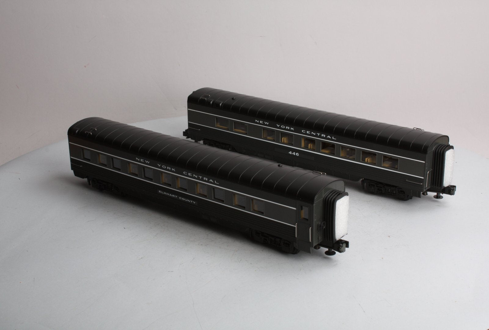 MTH 30-6734 NYC 2-Car 60' Streamlined Sleeper/Diner Elkhart County/#446 LN/Box