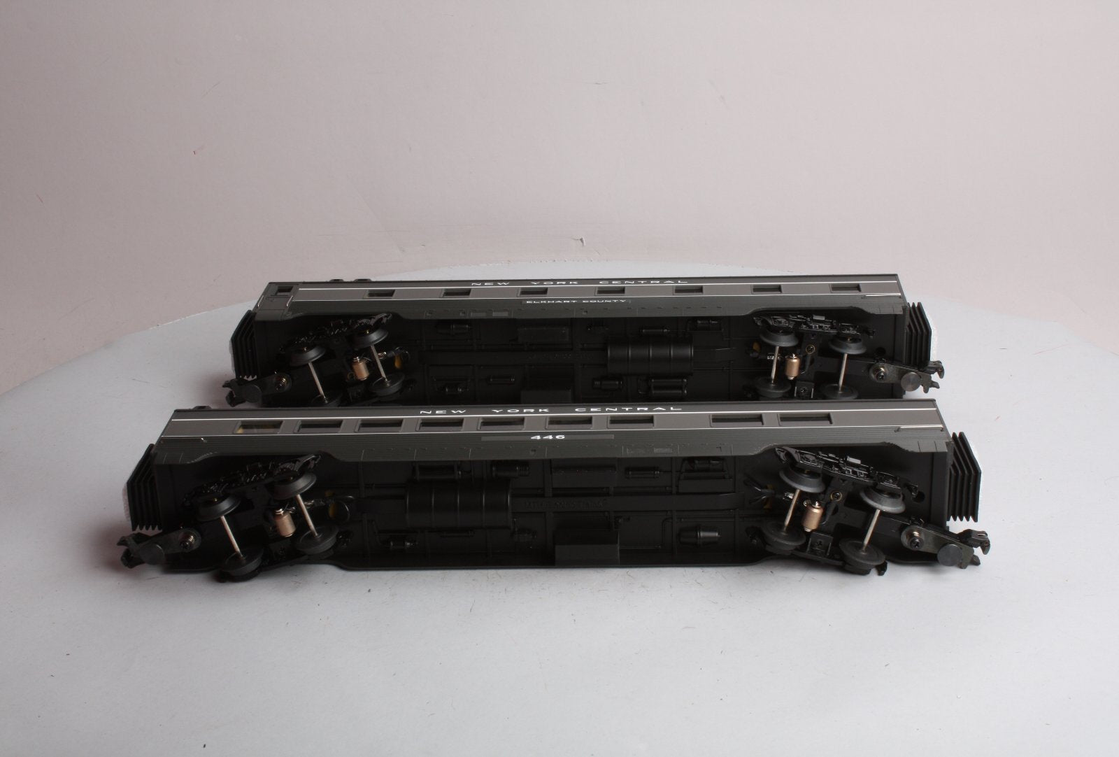 MTH 30-6734 NYC 2-Car 60' Streamlined Sleeper/Diner Elkhart County/#446 LN/Box