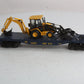 Lionel 6-29442 O Gauge CSX Flatcar with Backhoe #600513 LN/Box