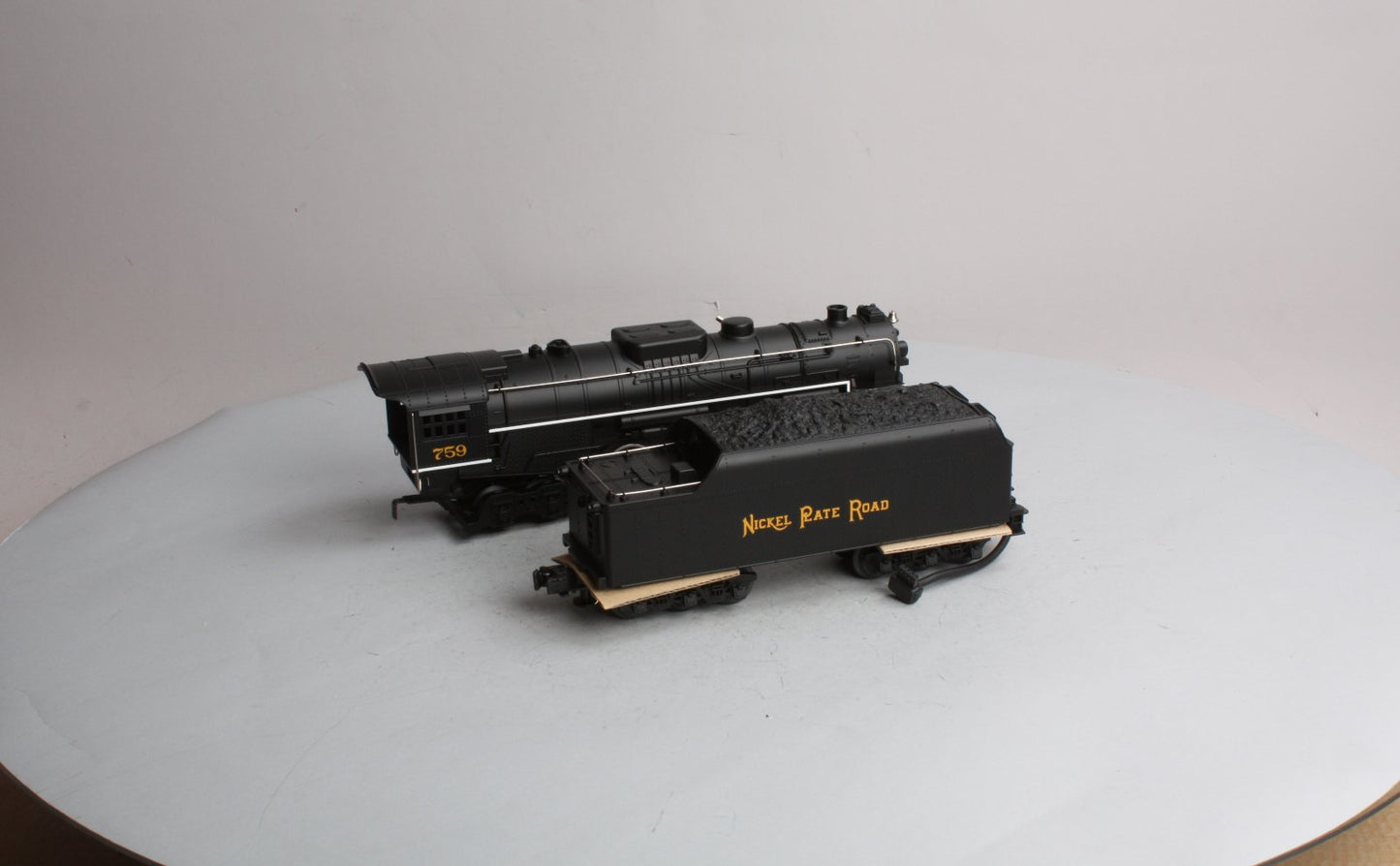 MTH 30-1109 O Nickel Plate Road Berkshire 2-8-4 Steam Locomotive & Tender #759 LN/Box