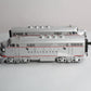 MTH 20-2085-1 O Burlington F-3 AA Diesel Set w/PS1 #9960A/9960C LN/Box