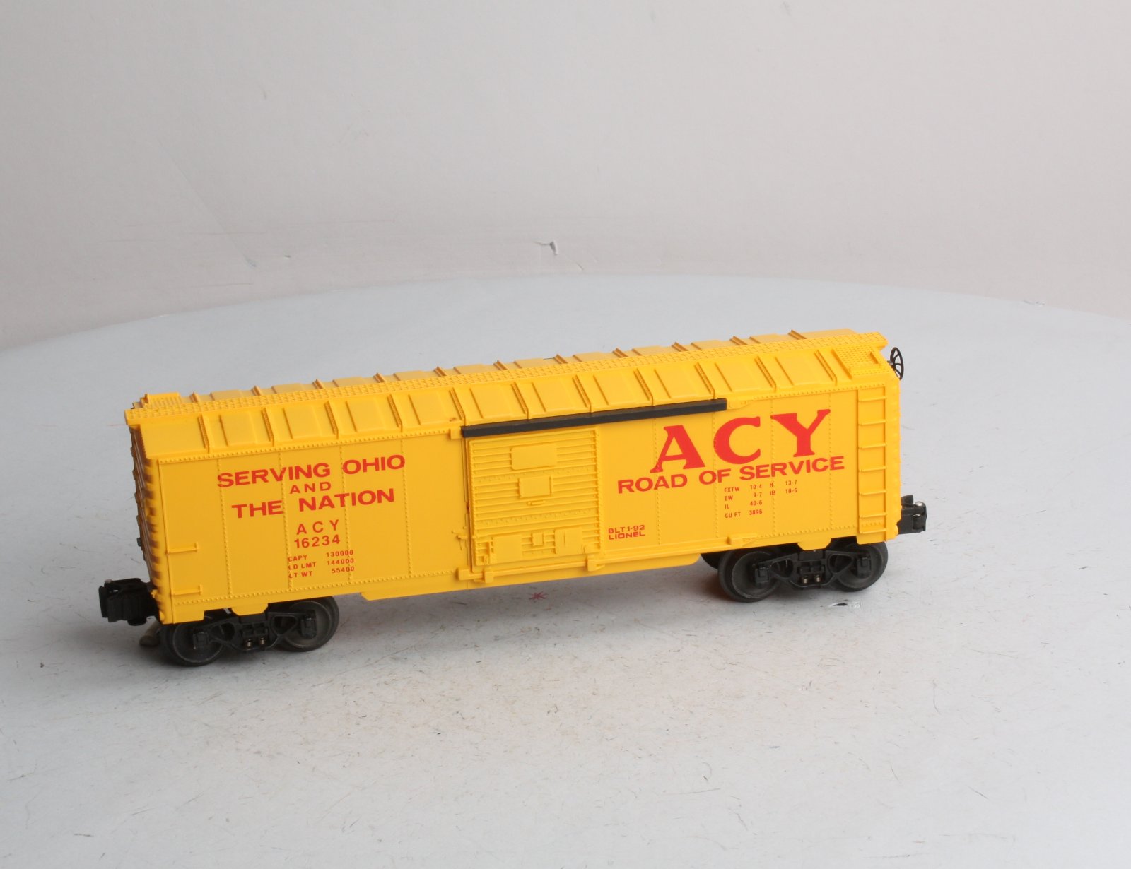Lionel 6-16234 O Gauge Akron, Canton, & Youngstown Boxcar EX/Box