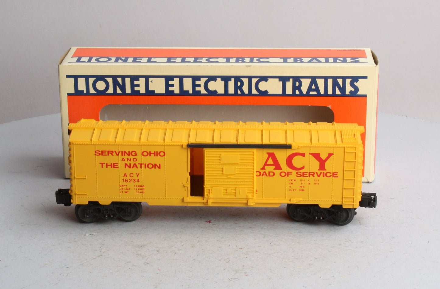 Lionel 6-16234 O Gauge Akron, Canton, & Youngstown Boxcar EX/Box