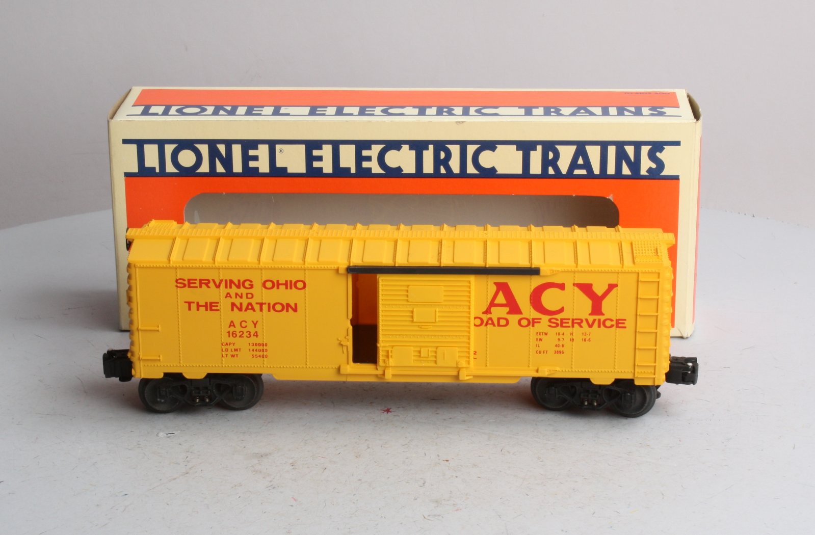 Lionel 6-16234 O Gauge Akron, Canton, & Youngstown Boxcar EX/Box