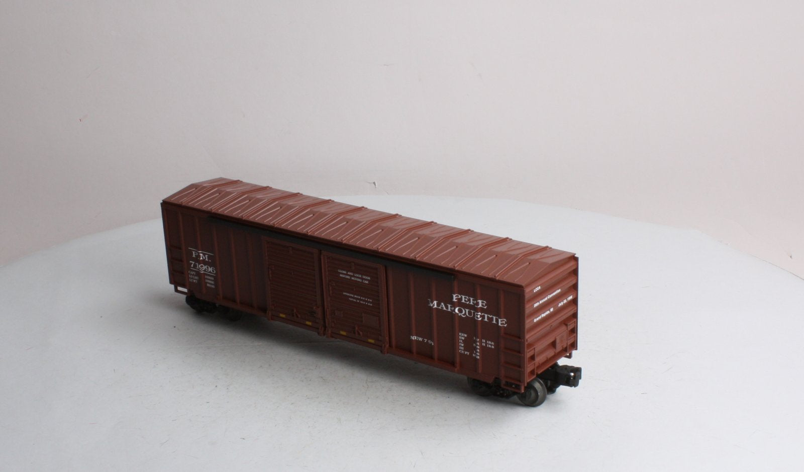 Lionel 6-52090 O Gauge Pere Marquette LCCA-1996 Double Door Boxcar #71996 LN/Box