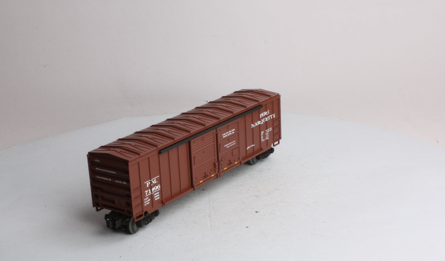 Lionel 6-52090 O Gauge Pere Marquette LCCA-1996 Double Door Boxcar #71996 LN/Box