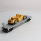 MTH 30-7616 O Gauge Construction Flatcar w/ Ertl Earth Mover #19981 LN/Box