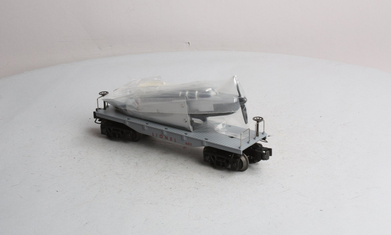 Lionel 6-16969 O Gauge Lionel Flatcar w/Beechcraft Bonanza Airplane #6411 LN/Box