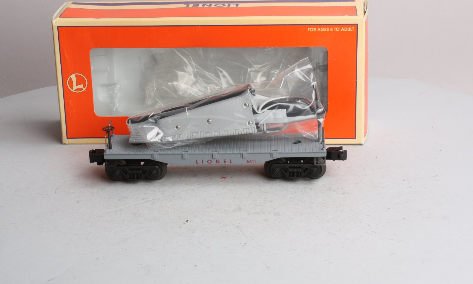 Lionel 6-16969 O Gauge Lionel Flatcar w/Beechcraft Bonanza Airplane #6411 LN/Box