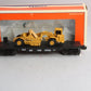 Lionel 6-16954 O Gauge New York Central Flatcar with ERTL Scraper #6424 LN/Box