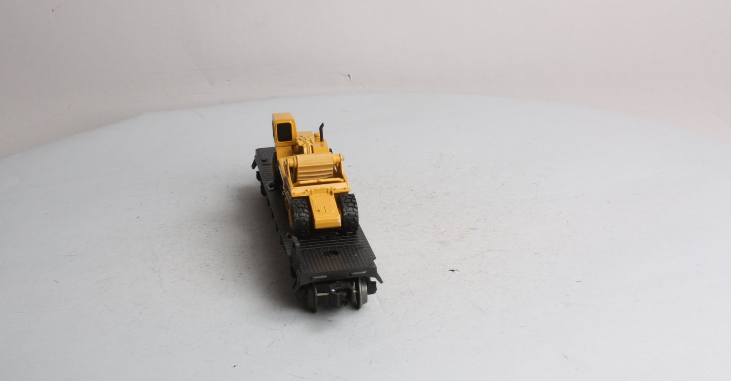Lionel 6-16954 O Gauge New York Central Flatcar with ERTL Scraper #6424 LN/Box