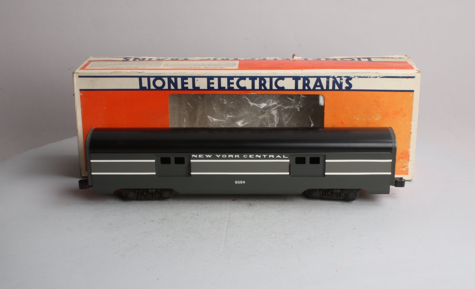 Lionel 6-9594 O Gauge New York Central Aluminum Baggage Car #9594 EX/Box