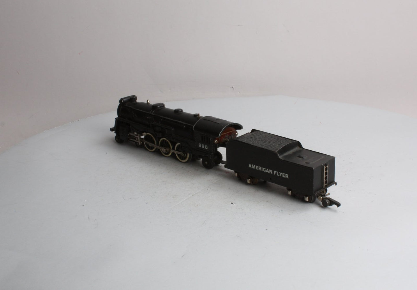 American Flyer 290 Vintage S 4-6-2 Die-Cast Steam Locomotive & Tender VG