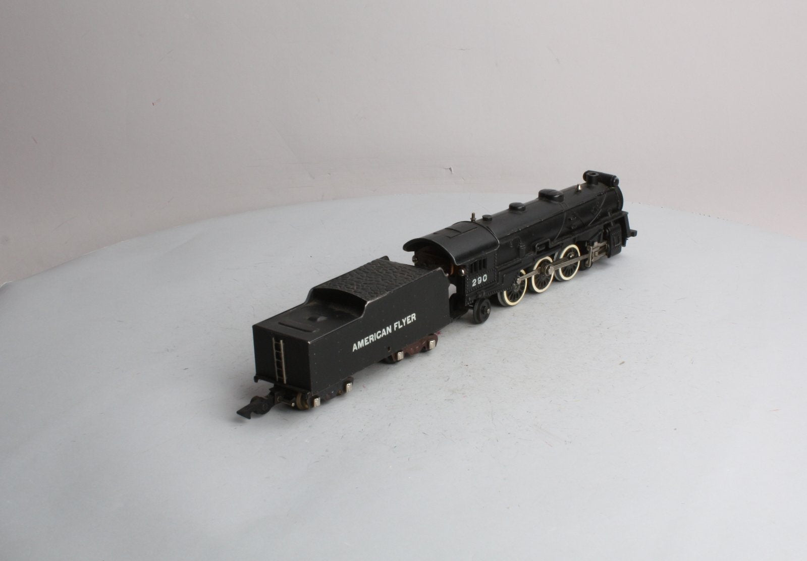 American Flyer 290 Vintage S 4-6-2 Die-Cast Steam Locomotive & Tender VG