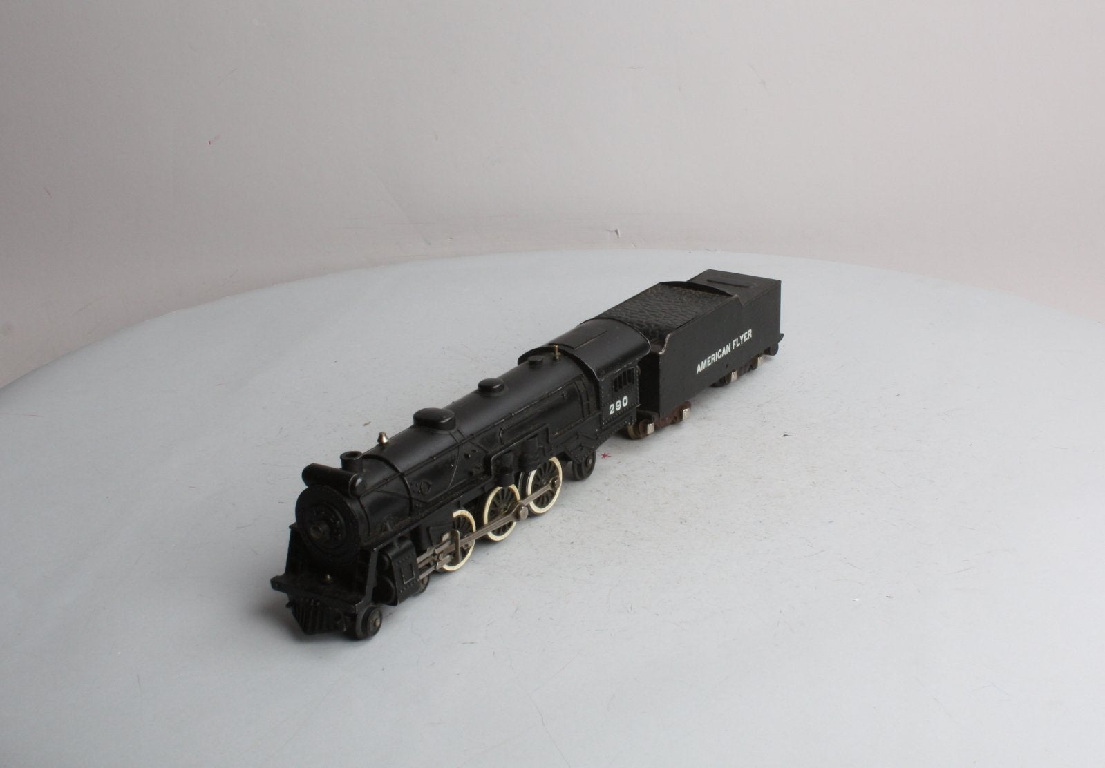 American Flyer 290 Vintage S 4-6-2 Die-Cast Steam Locomotive & Tender VG