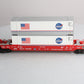 MTH 30-76018 O Gauge NASA Husky Stack Car #72069 LN/Box