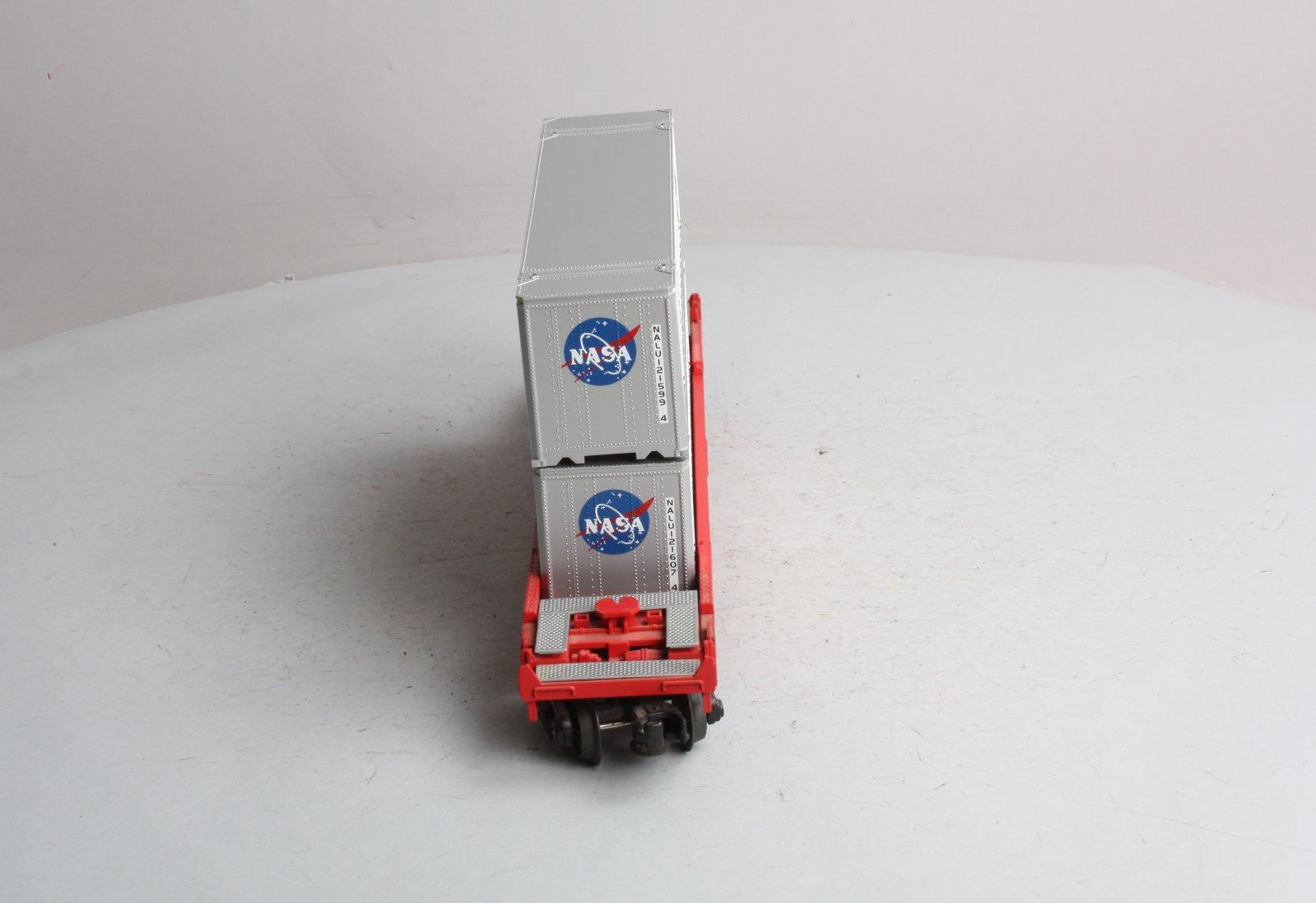 MTH 30-76018 O Gauge NASA Husky Stack Car #72069 LN/Box