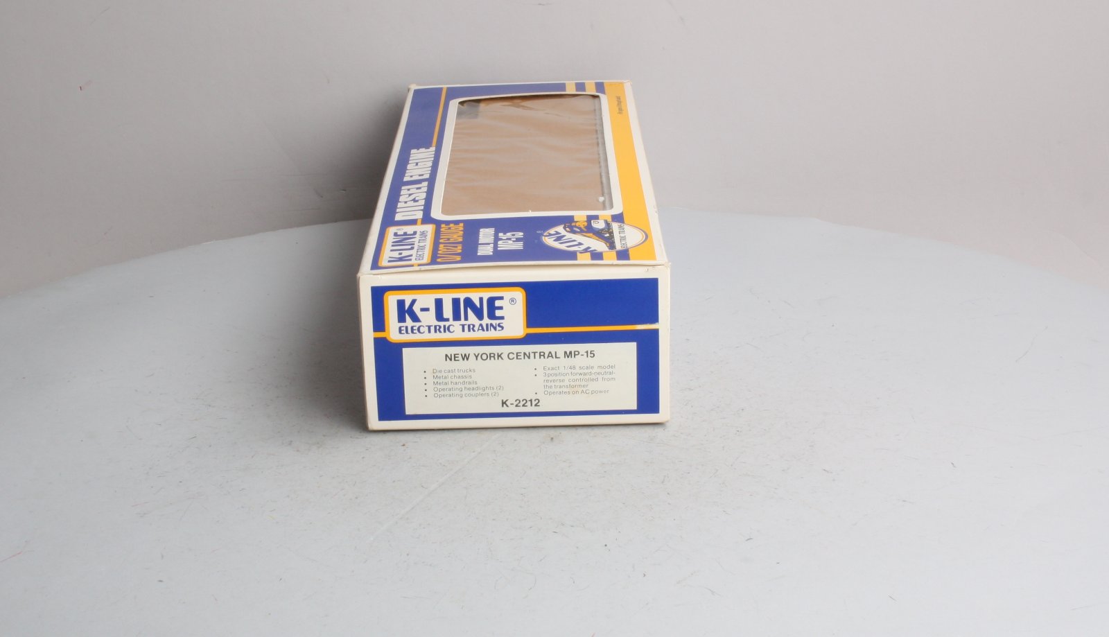 K-Line K2212 O Gauge New York Central MP-15 Diesel Engine EX/Box