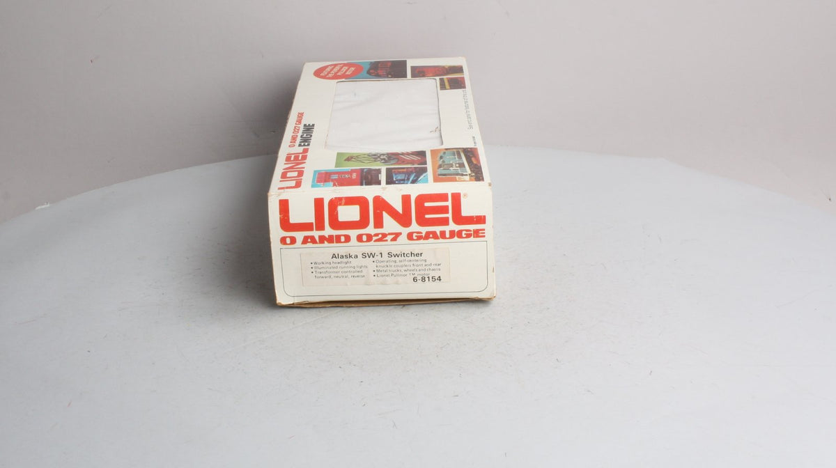 Lionel 6-8154 O Gauge Alaska SW-1 Diesel Switcher #8154 NIB