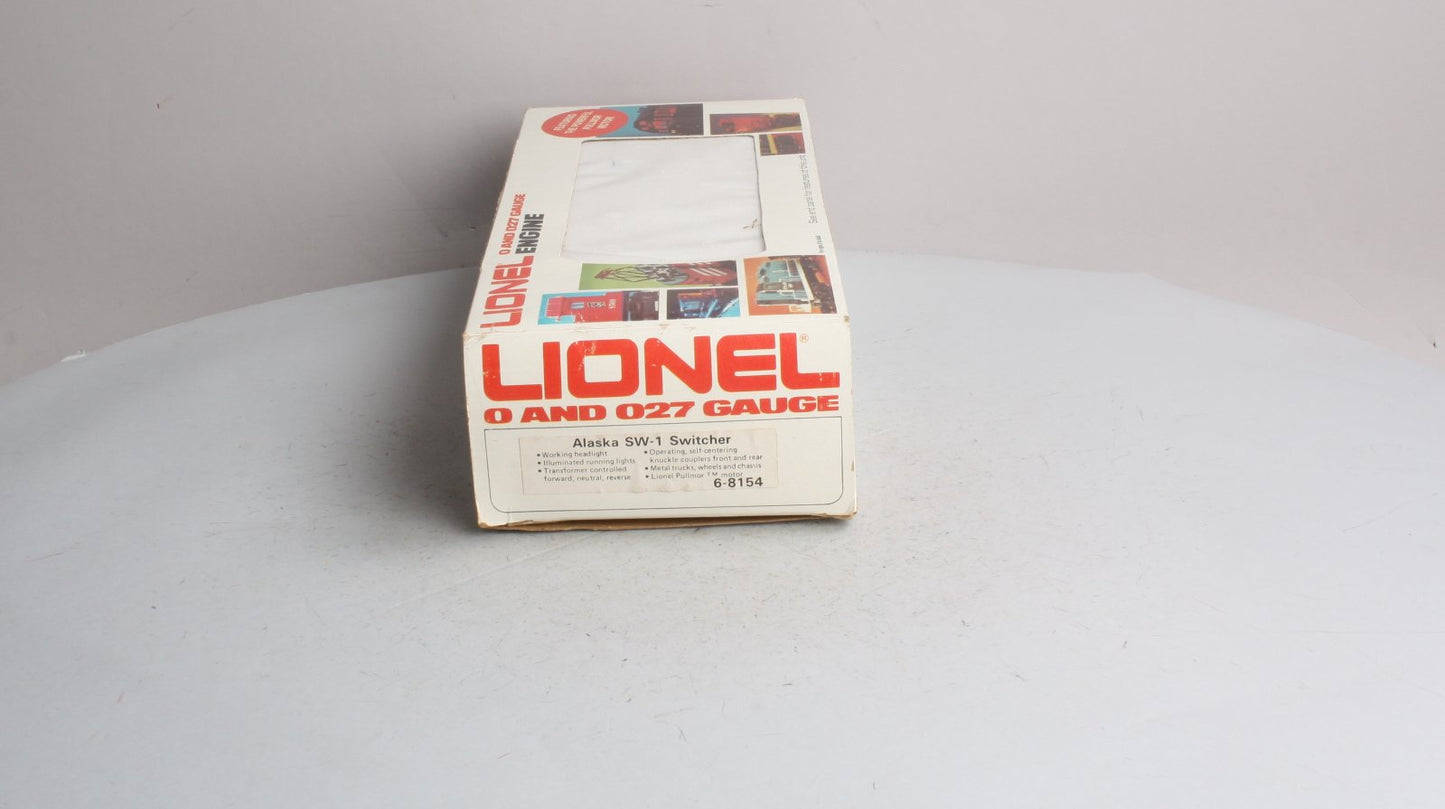 Lionel 6-8154 O Gauge Alaska SW-1 Diesel Switcher #8154 LN/Box