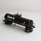 Lionel 6-17900 O Gauge Santa Fe Unibody Single Dome Tank Car #17900 LN/Box