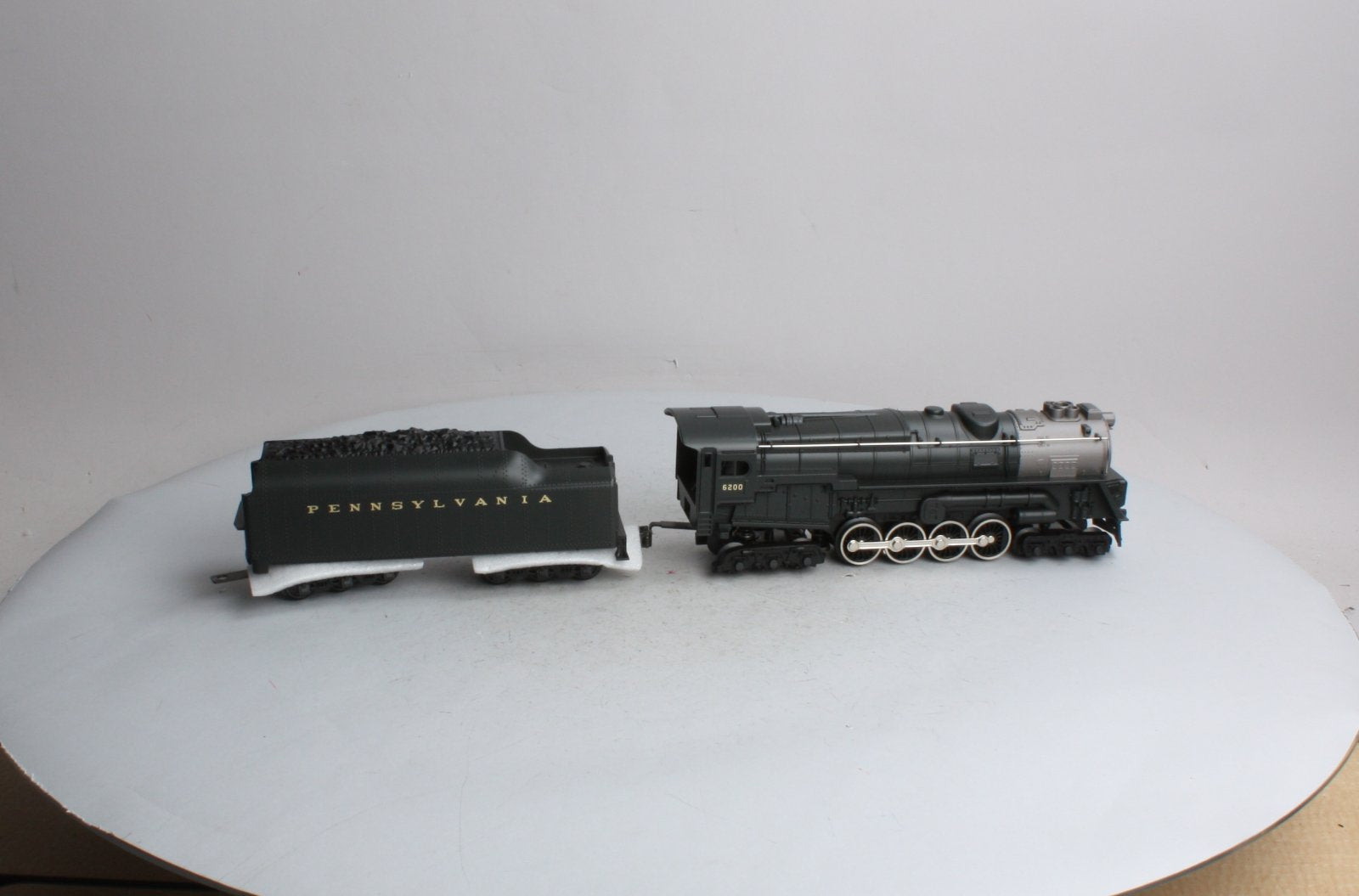 MTH 20-800021 O Pennsylvania 6-8-6 Baby Steam Turbine Engine w/PS1 #6200 EX/Box