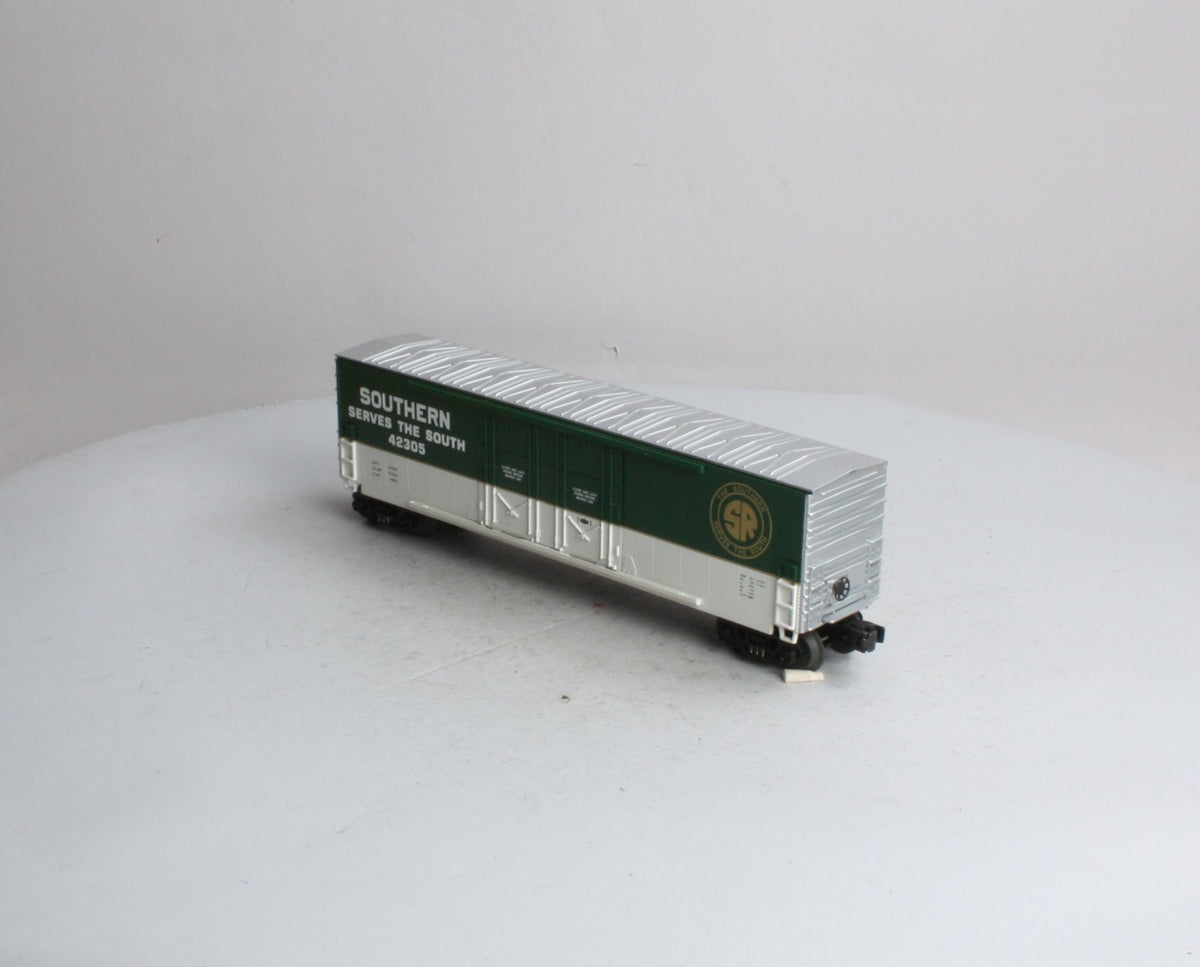 MTH 30-74205 O Gauge Southern 50' Double Door Plugged Boxcar #42305 LN/Box