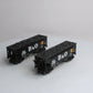 RMT 962232 O Gauge Baltimore & Ohio 2-Bay Coal Hopper Set MT/Box