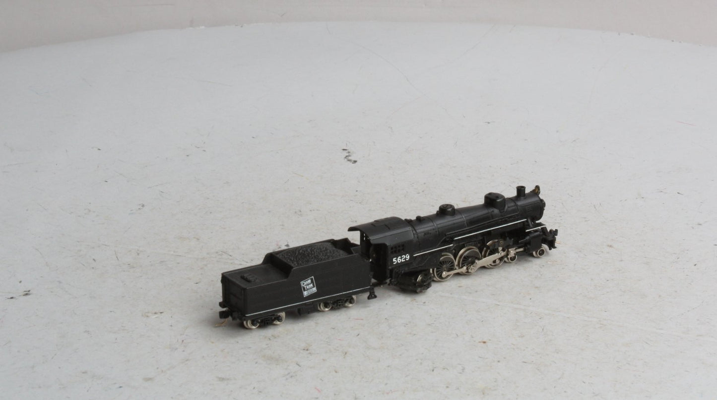 Atlas 2117 N Scale Grand Trunk Western 4-6-2 Steam Locomotive & Tender #5629 LN/Box