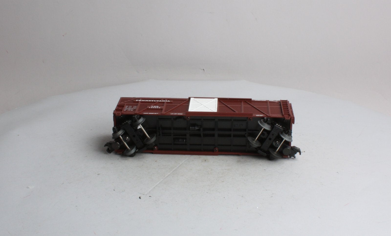 MTH 20-94503 O Gauge Pennsylvania Railroad Steel Sided Stock Car #130554 LN/Box