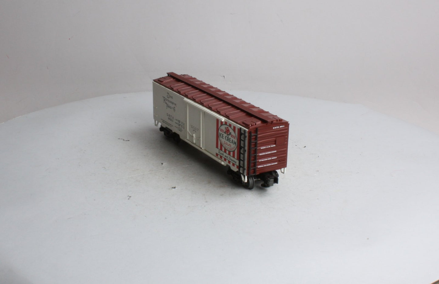 MTH 20-94017 O Red Rose Ice Cream Reefer Car #46211 LN/Box