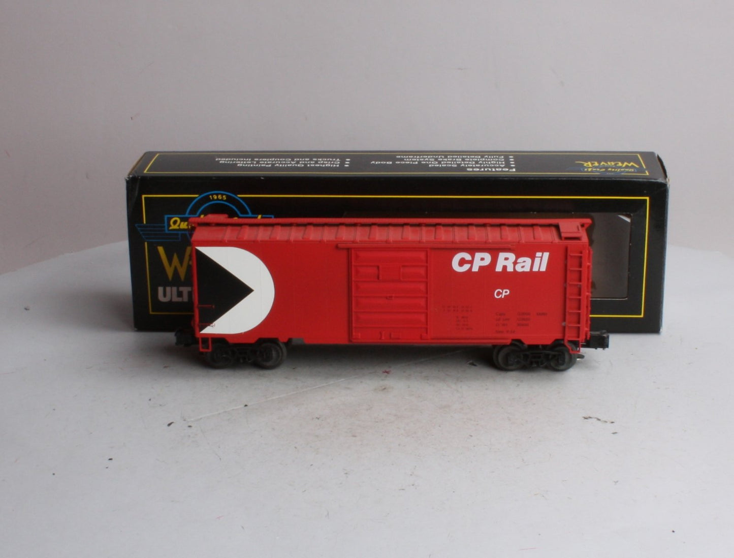 Weaver 2034 Canadian Pacific Rail Boxcar #23562 - 3 Rail EX/Box