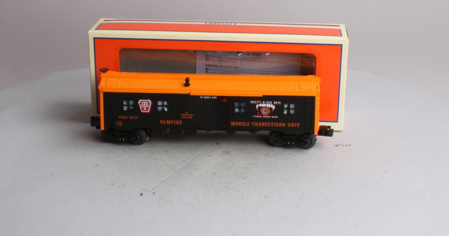 Lionel 6-19589 O Gauge Blood Transfusion Bunk Car LN/Box
