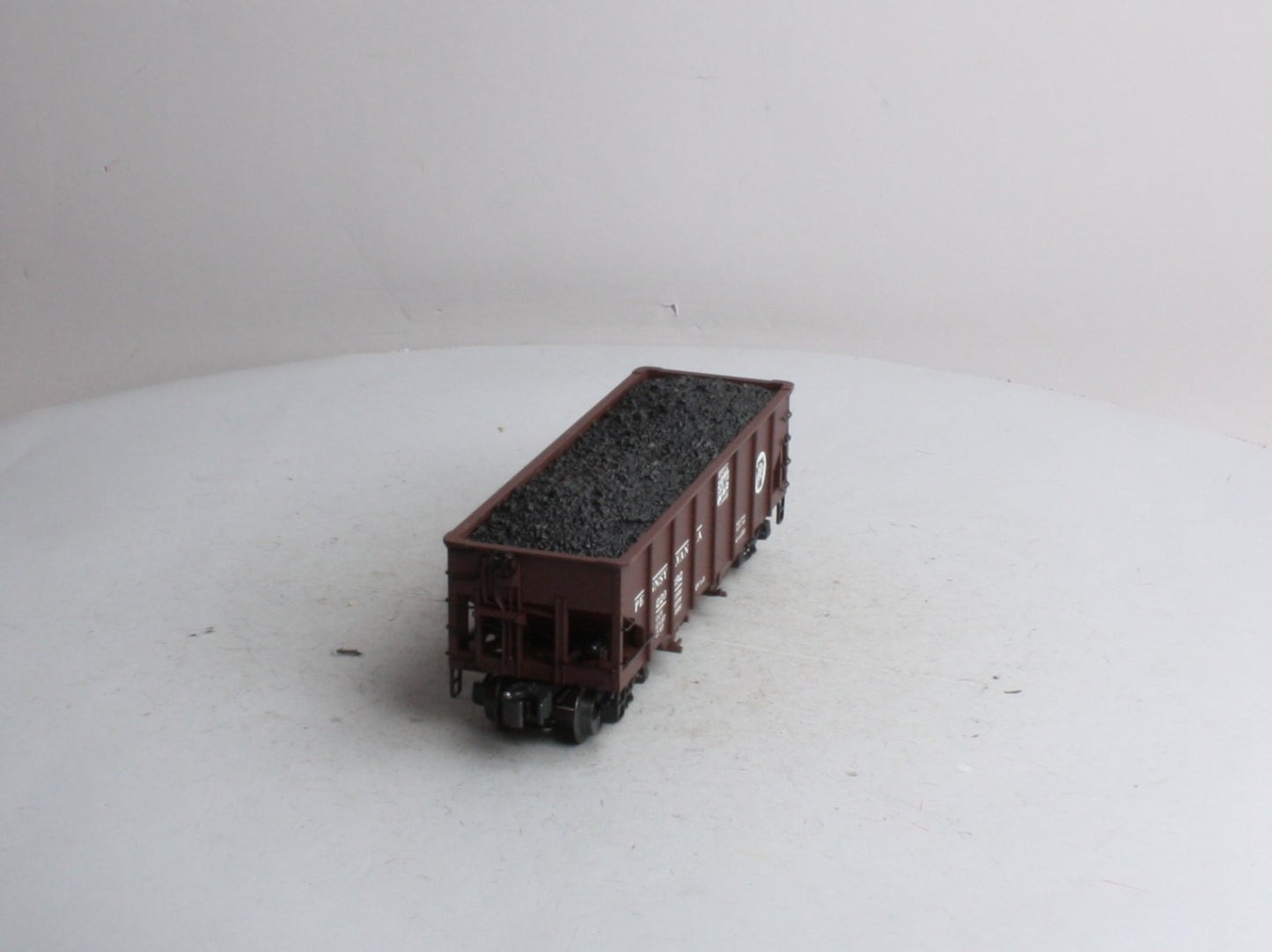 K-Line K6253-1891 O Gauge Pennsylvania RR Diecast Ribbed 2-Bay Hopper #220392 LN/Box