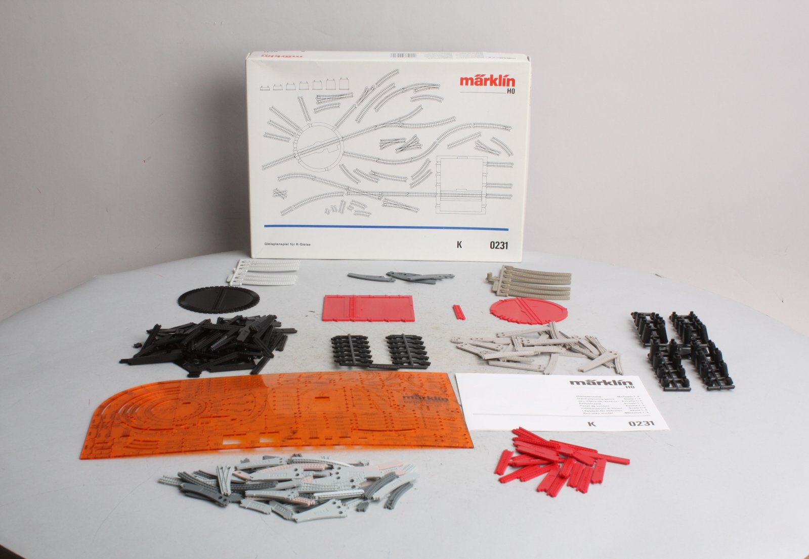 Marklin 0231 K-Track Track Planning Set