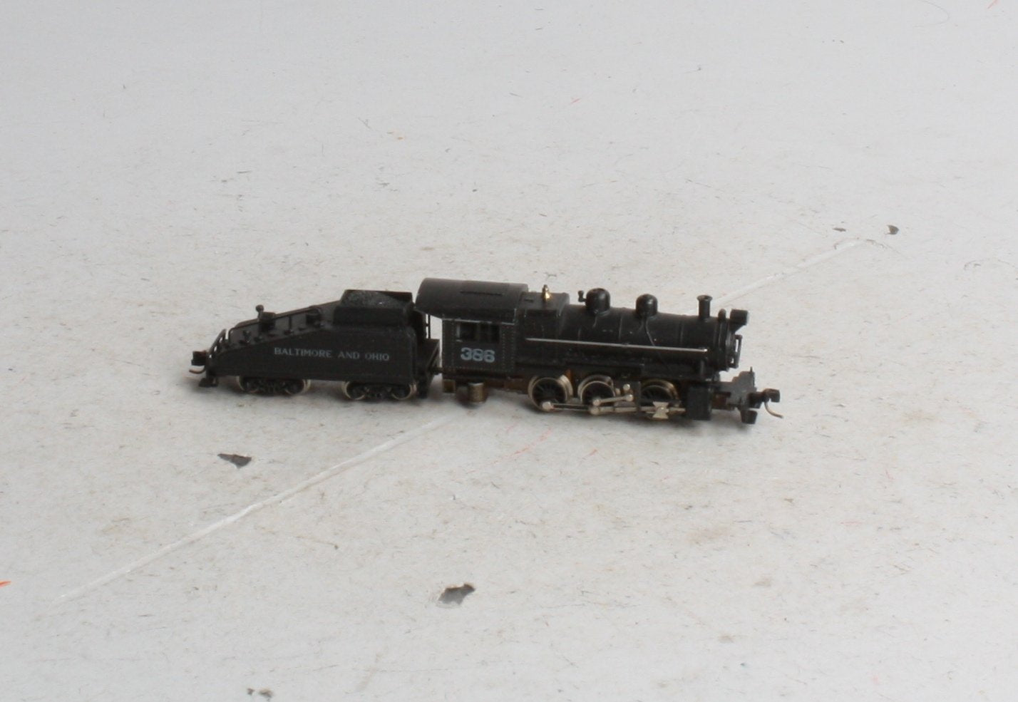 Minitrix 2919 N Scale Baltimore & Ohio 0-6-0 Steam Locomotive & Tender LN/Box