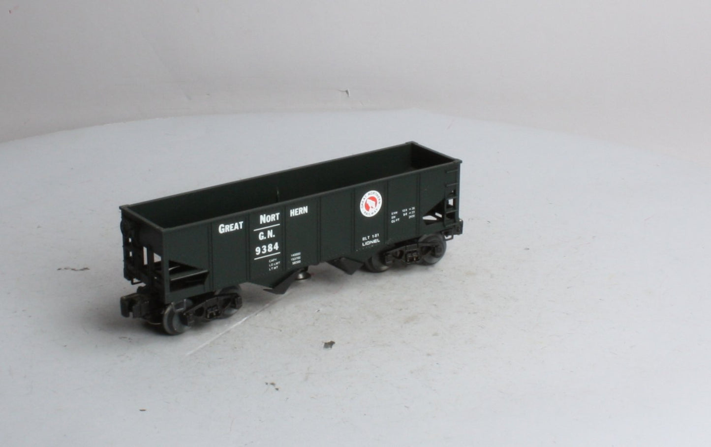 Lionel 6-9384 O Gauge Great Northern Operating Hopper Car NIB