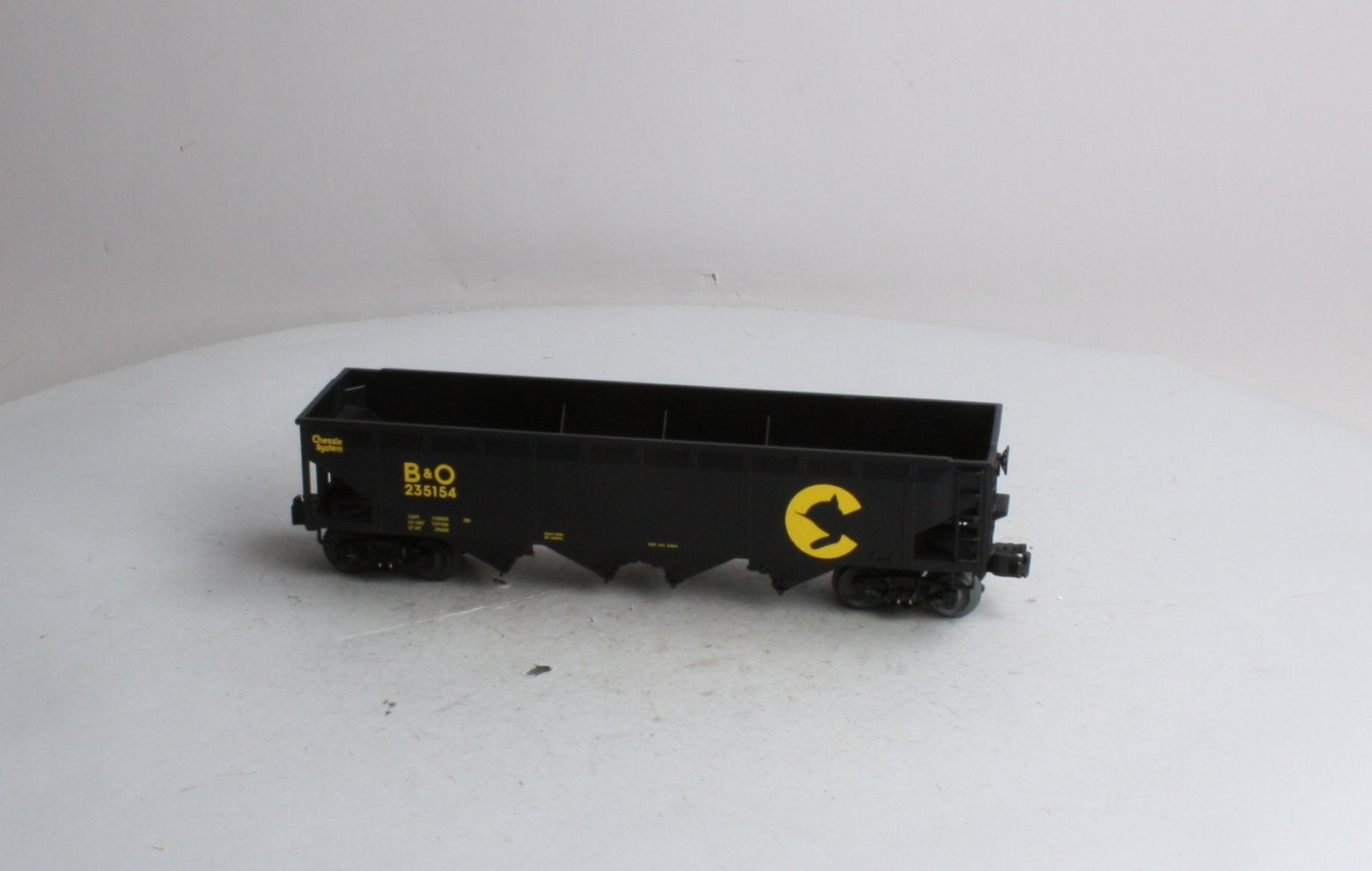 Lionel 6-26987 O Gauge Baltimore & Ohio Chessie Die-Cast Hopper #235154 EX