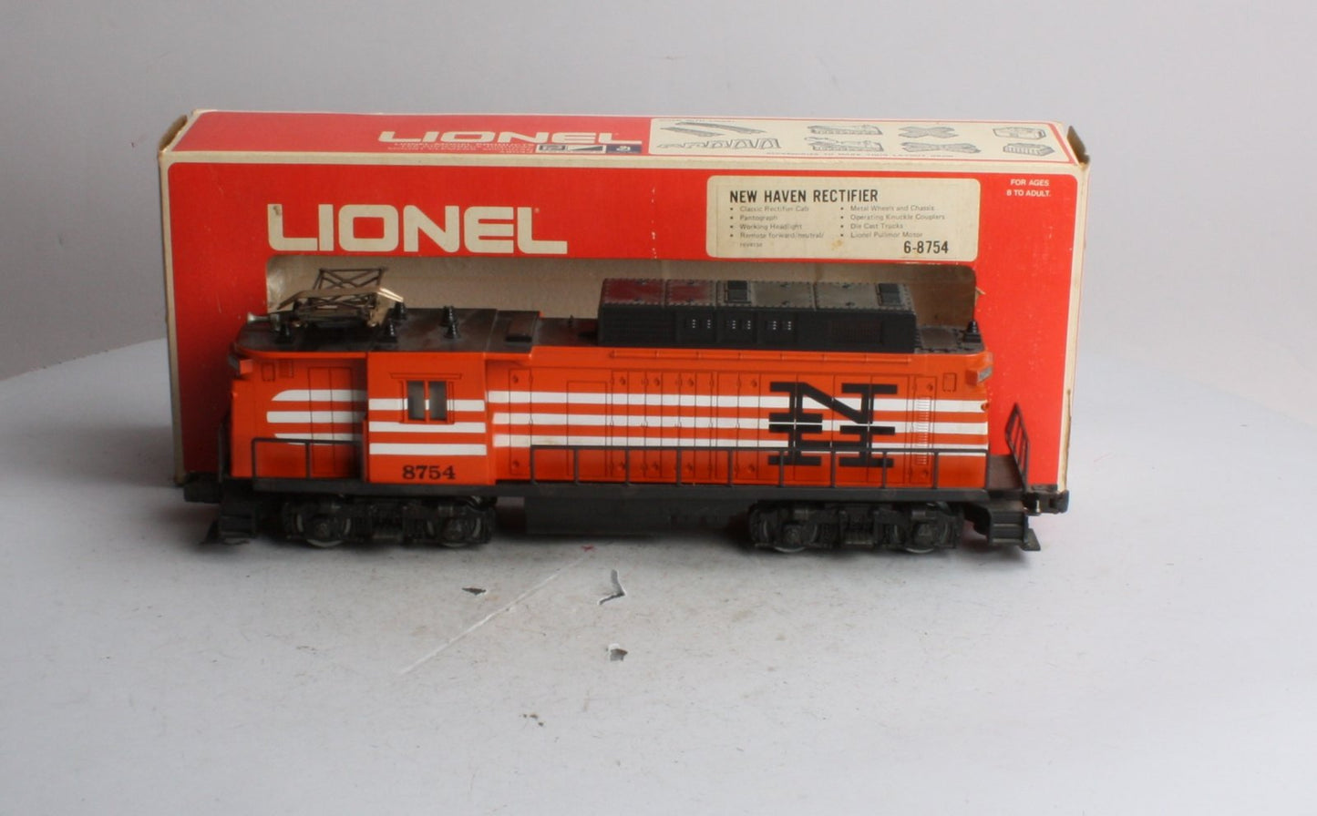 Lionel 6-8754 O Gauge New Haven Rectifier Electric Locomotive LN/Box